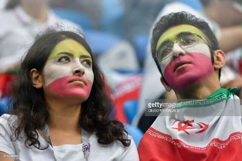 عکس های تماشاگران بازی ایران مراکش جام جهانی 2018